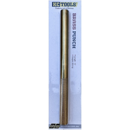 10" Brass Punch KC Tools 07028