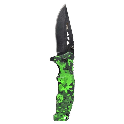 MVRK Green Camo EDC Folding Knife Bordo P/N:1010-CAMOG