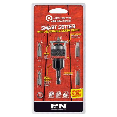 SMART SETTER QUICKBIT HEX SHANK P&N 107TDR075 main image