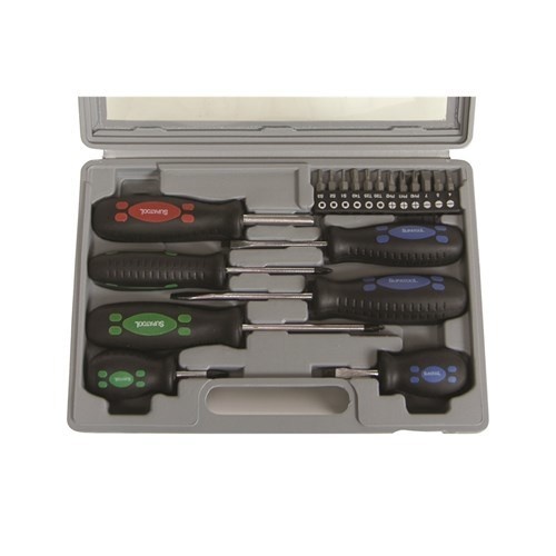 Screwdriver & Bit Set 19 Piece 1516