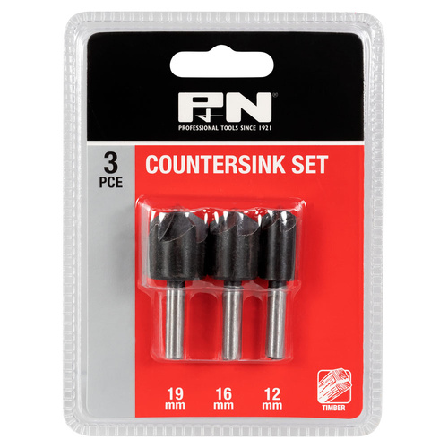 COUNTERSINK SET HCS 12, 16 & 19MM 3PC P&N 166044670