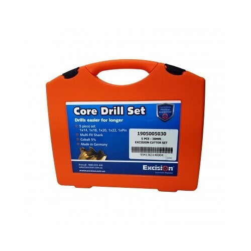 Core Drill 5 Pce Cutter Set 30mm Excision 1905005030 main image