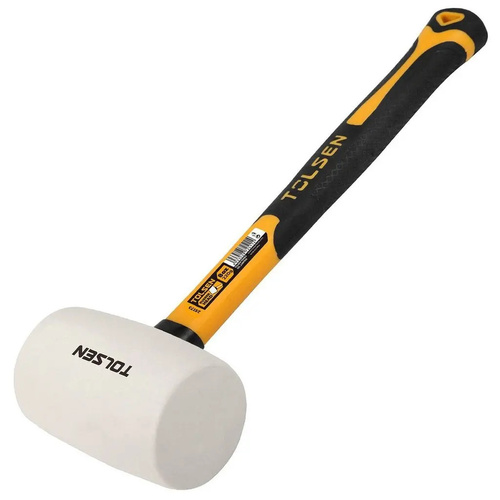 Rubber Mallet White 24oz (675g) Tolsen 25177