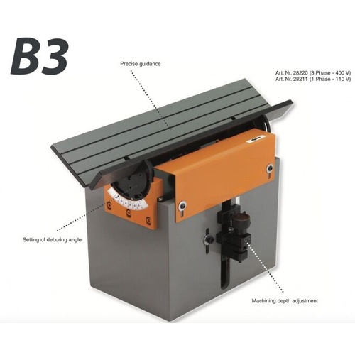 Deburring and Bevelling System B3 Excision 28220