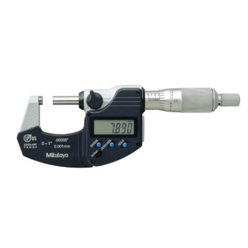 C-Proof IP65 Digimatic Micrometer 0-1"/0-25.4mm Mitutoyo 293-340-30