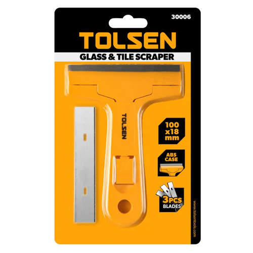 Scraper With 3 Blades 100mm Tolsen 30006