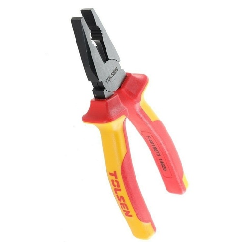 Insulated Combination Pliers Industrial 200mm Tolsen 38118 main image