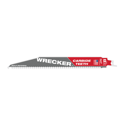 Sawzall The Wrecker With Carbide Teeth Demolition 230MM 9" 6TPI Blade 1 PACK 48005242