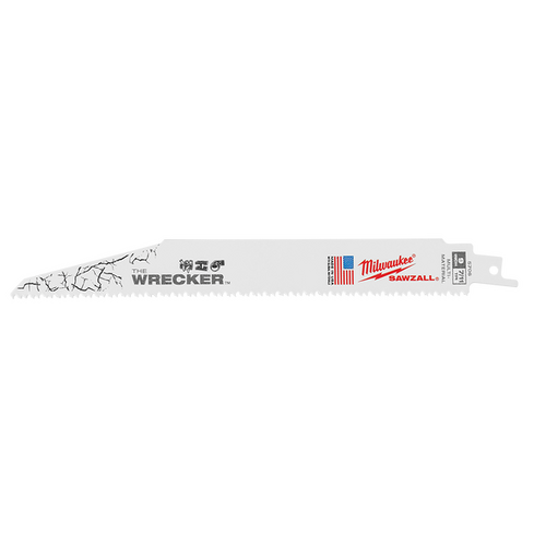Sawzall The Wrecker Demolition 230MM 9" 7/11TPI Blade 5 Pack 48005706