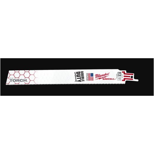 230mm 10 TPI The Torch SAWZALL Blades (5 Pk) Milwaukee 48005713