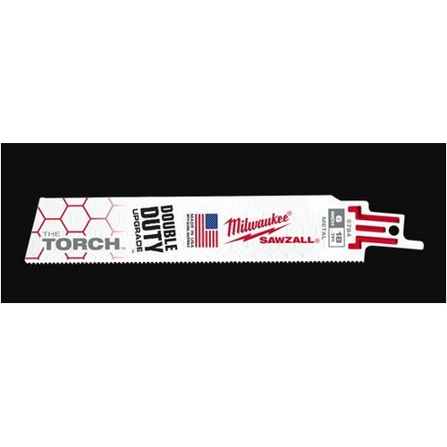 150mm 18 TPI The Torch™ SAWZALL® Blades (5 Pk) Milwaukee 48005784