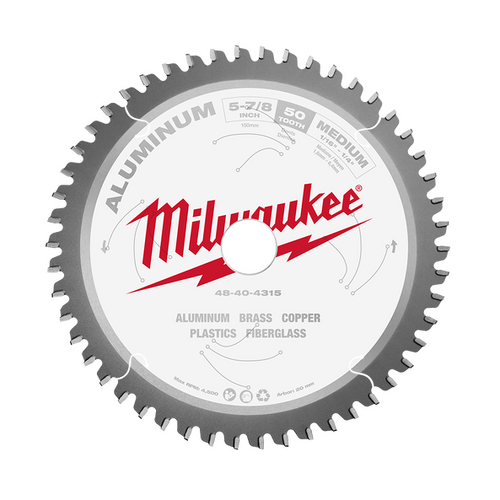 Aluminium Circular Saw 149mm (5-7/8") 50 Teeth Milwaukee 48404315