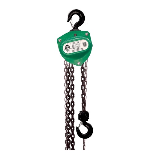 2000 KG x 2 Metres 3S Overload Industrial Chain Block  Beaver 508203