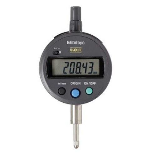 Digimatic Dial Indicator 0-.500"/12.7mm .0005"/0.01mm Lug Back Mitutoyo 543-783-10