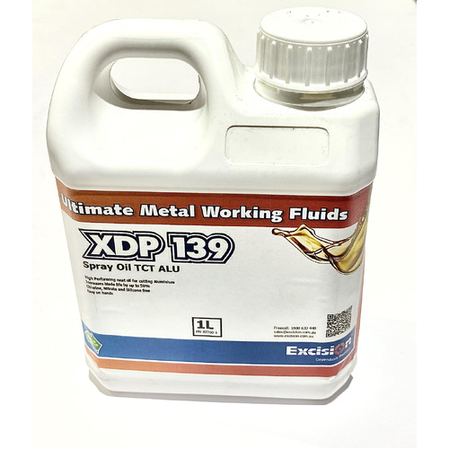 Aluminium Cutting Spray Oil 1 Litres XDP 139 TCT ALU Excision 82360-1