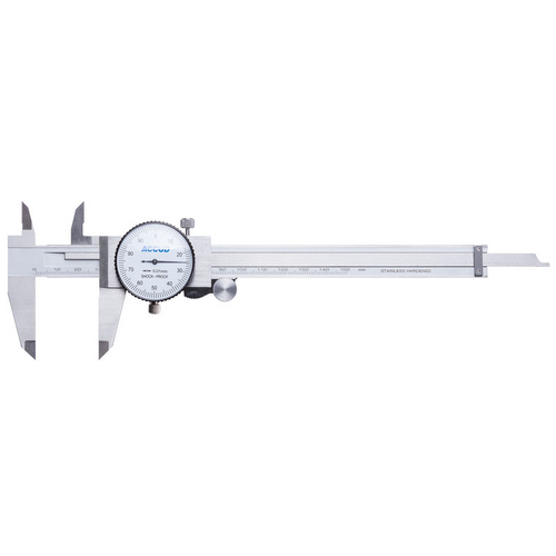 Metric Dial Caliper 200mm AC-101-008-11 main image