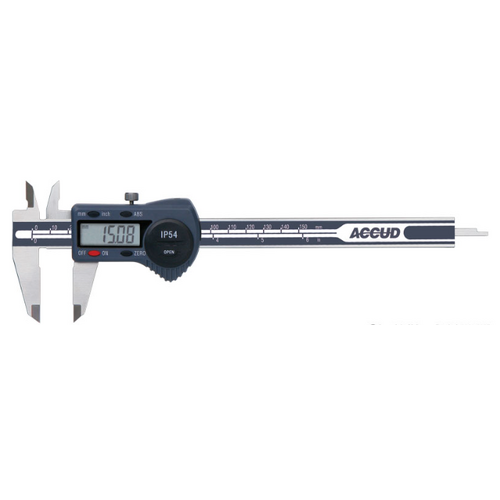 Dual Scale Digital IP54 Caliper 300mm Accud AC-111-012-11