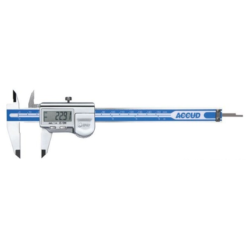 Coolant Proof Dual Scale Digital IP67 Caliper 300mm AC-112-012-12