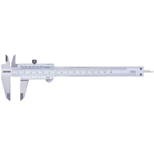 150mm Dual Scale Vernier Caliper Accud AC-120-006-12