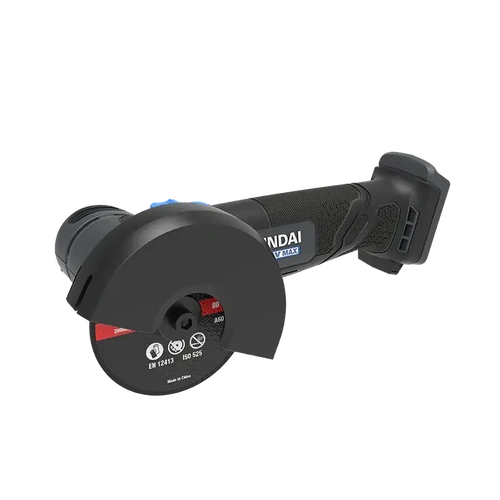 20V Mini Angle Grinder - 19500rpm, 76mm Disc, Tool-Free Guard Skin Only Hyundai AG20S-76