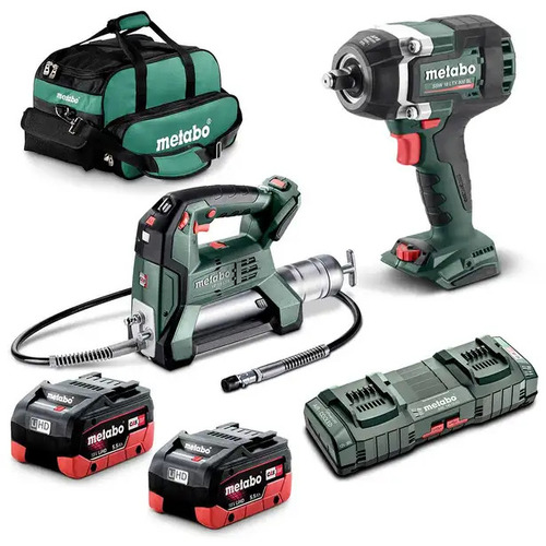 18V 2 PIECE 2 X 5.5AH Combo Kit MET18MX2SB2HD5.5FA Metabo AU68205450