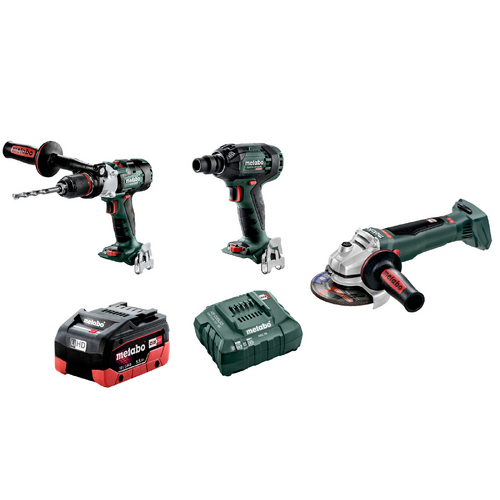 Metabo AU68300355 3 Piece Combo Kit 18V 5.5Ah Brushless MET18BL31HD5.5BK