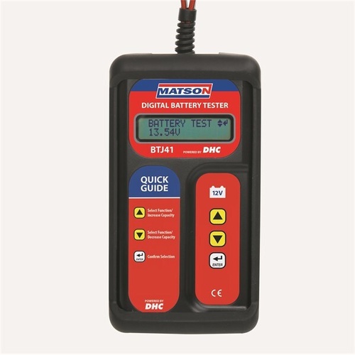 Digital Storage Battery Tester Matson BTJ41