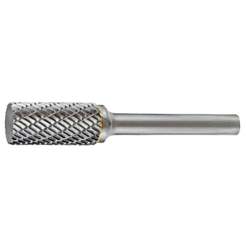 Carbide Burr Cylindrical Square End 3/8" X 3/4" Head 1/4" Shank DC Holemaker CB-SA3 