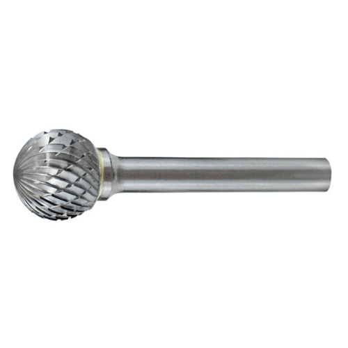 Carbide Burr Ball Shape  3/8" Diameter 1/4" Shank DC Holemaker CB-SD3