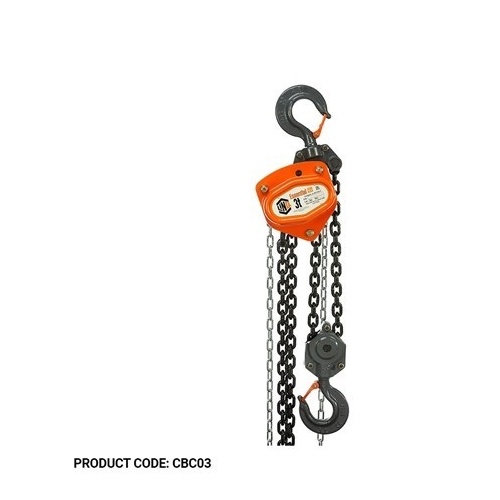 3 Tonne Capacity 3m Long Chain Block Commercial CBC03