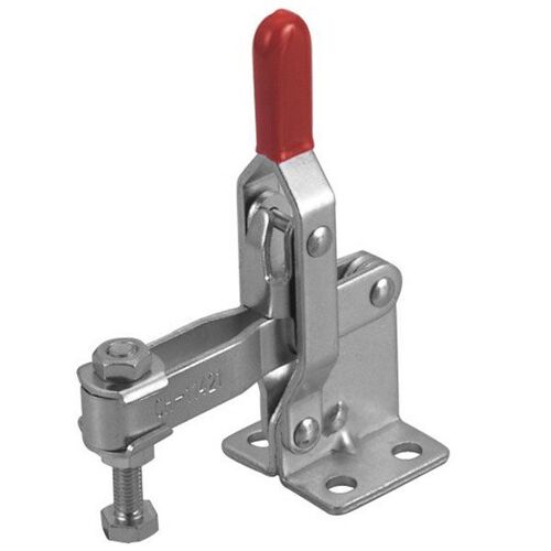 Toggle Clamp Vertical Flanged Base Straight Handle 200kg Cap 63mm Reach ITM CH-11421 main image