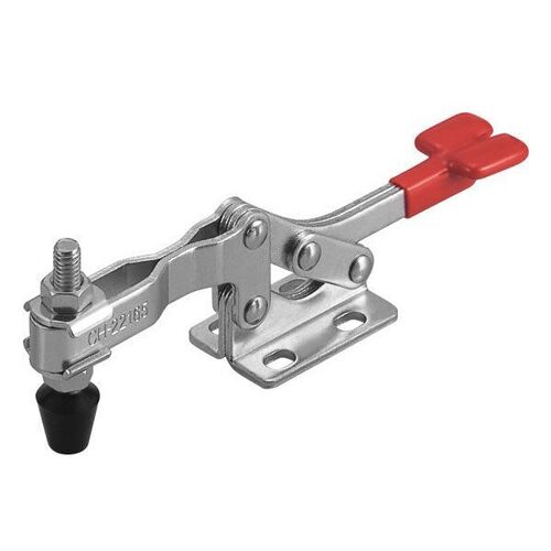 Toggle Clamp Horizontal Flanged Base Flat Handle 250kg Cap 71.4mm Reach ITM CH-22165 main image