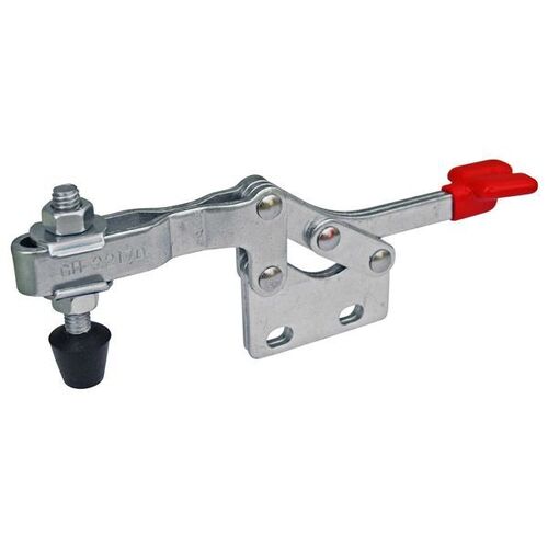 Toggle Clamp Horizontal Straight Base Flat Handle 250kg Cap 71.4mm Reach ITM CH-22170 main image