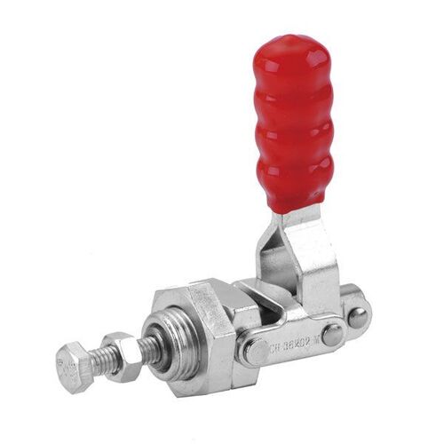Toggle Clamp, Push/Pull, Threaded Collar, Str Handle, 91kg Cap, 20mm Stroke ITM CH-36202M main image