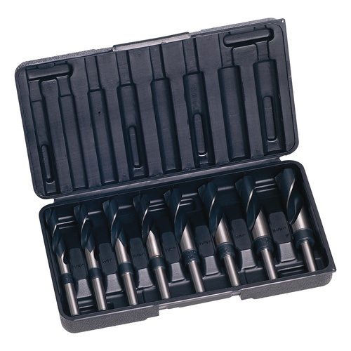 14-25mm Metric Hss-Blue Reduced Shank Metal Drill Bit Set - 8 Piece Sutton D188SM8R