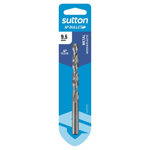 Drill D220 Jobber HSS XP Bullet Carded 9.5mm Sutton Tools D220H0950