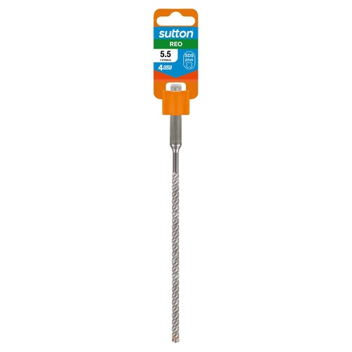 Drill D633 Masonry SDS Plus 4Cut 5.5mm x 210mm Sutton Tools D6330550
