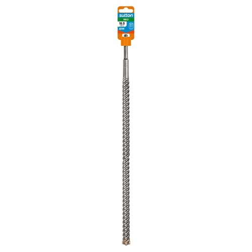 Drill D637 Masonry SDS Plus 4Cut 18mm x 460mm Sutton Tools D6371800