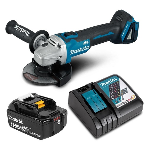 18V 6.0Ah Li-ion Cordless Brushless 125mm (5) Angle Grinder Combo Kit Makita DGA504RGX4