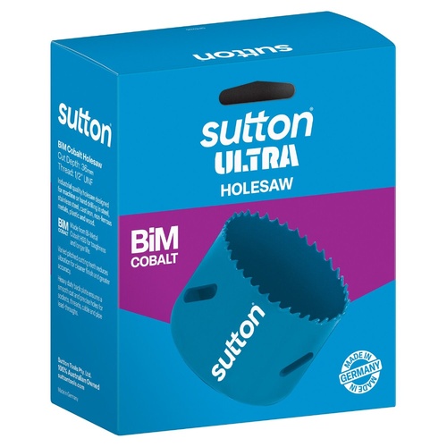 Holesaw H105 Bi-Metal Cobalt Ultra Boxed 105mm Sutton Tools H1051050