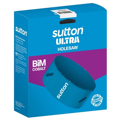 Holesaw H105 Bi-Metal Cobalt Ultra Boxed 140mm Sutton Tools H1051400