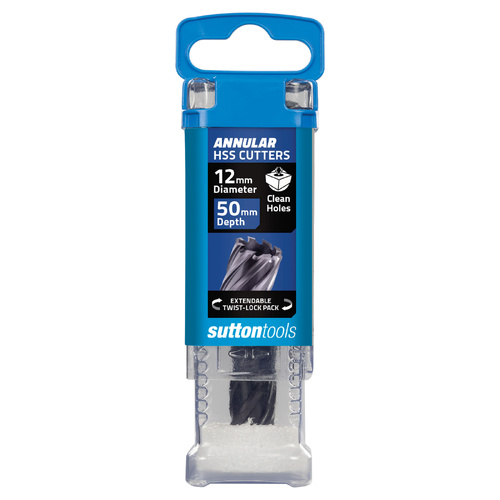 Annual Cutter H181 M2AI HSS-Tiain 50mm-Depth 12mm Sutton Tools H1810120