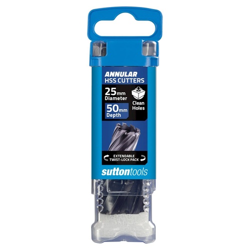 Annual Cutter H181 M2AI HSS-Tiain 50mm-Depth 25mm Sutton Tools H1810250