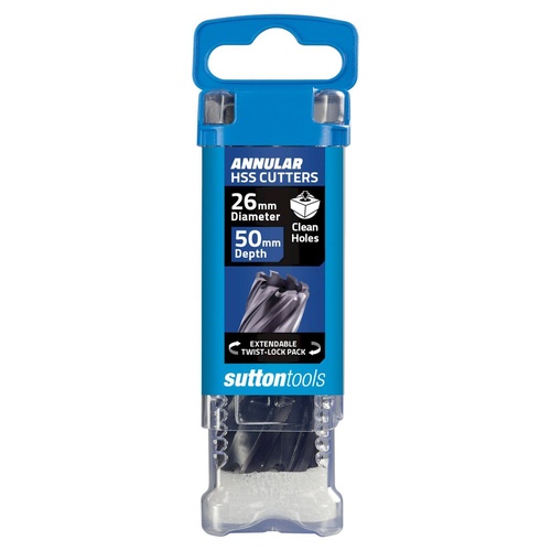 Annual Cutter H181 M2AI HSS-Tiain 50mm-Depth 26mm Sutton Tools H1810260