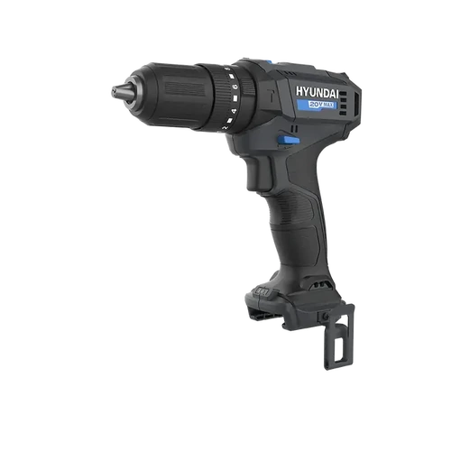 20V Cordless Hammer Drill - 2-Speed, 50Nm Torque, LED -Skin Only Hyundai HD20S-50