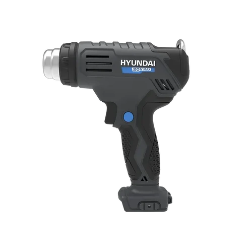 20V Cordless Heat Gun - 2 Temperature Settings (350°C/550°C), Auto Cooldown, Lock-On Switch - Skin Only Hyundai HG20S
