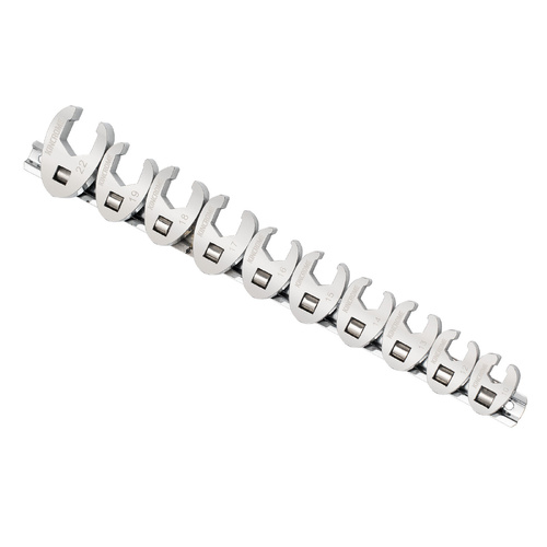 Crows Foot Spanner Set 10 Piece 3/8" Drive - Metric Kincrome K030007