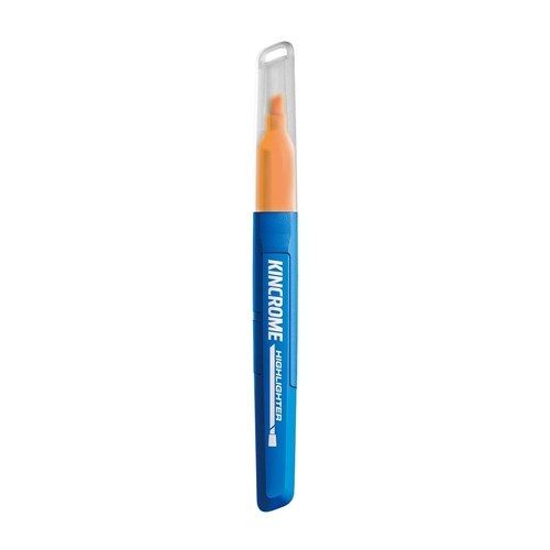 Highlighter Marker Chisel Tip Orange Each Kincrome K11763