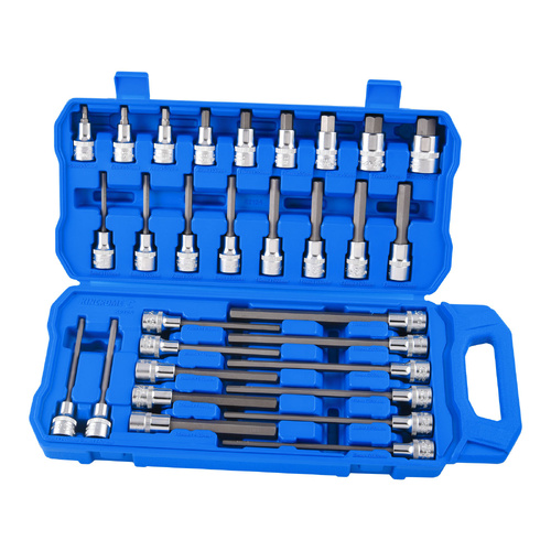Hex Socket Set 30 Piece 1/2" Drive Kincrome K2124