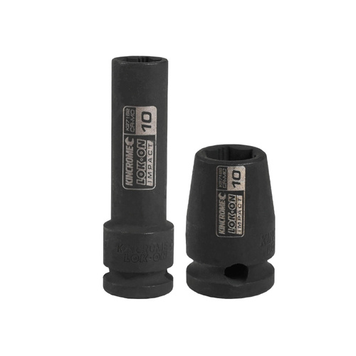 LOK-ON Deep Impact Socket 14mm 3/8" Drive Kincrome K27186